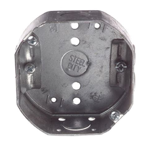 standard octagonal junction box|shallow octagon electrical box.